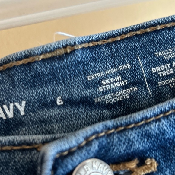 Old Navy sky rocket high button fly jeans - Picture 4 of 15
